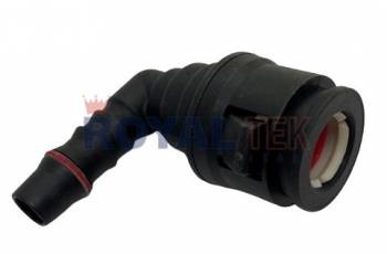 CONECTOR RAPIDO ROYALTEK 90 GRADOS 3/8 X 3/8 ---